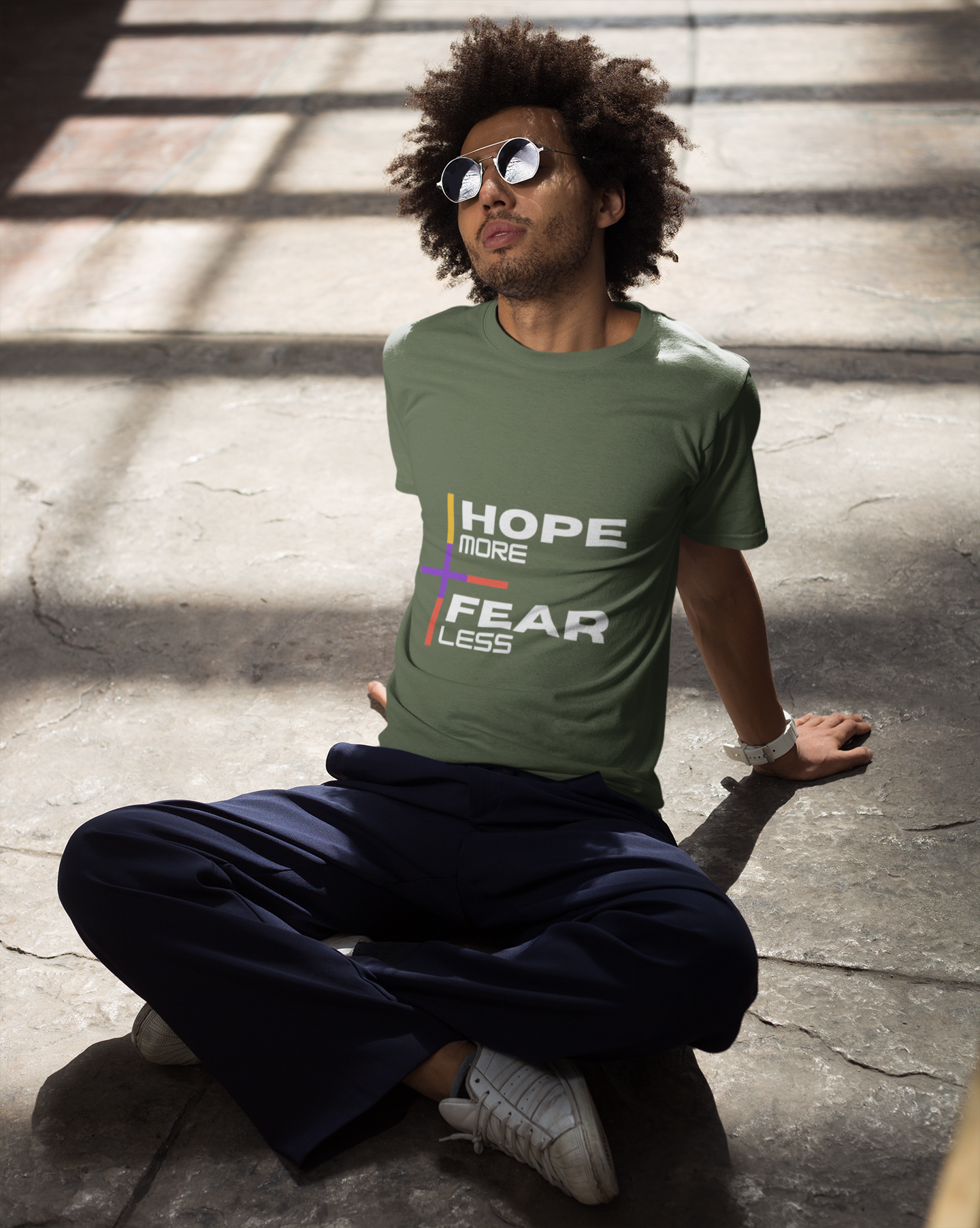 HOPE MORE FEAR LESS
