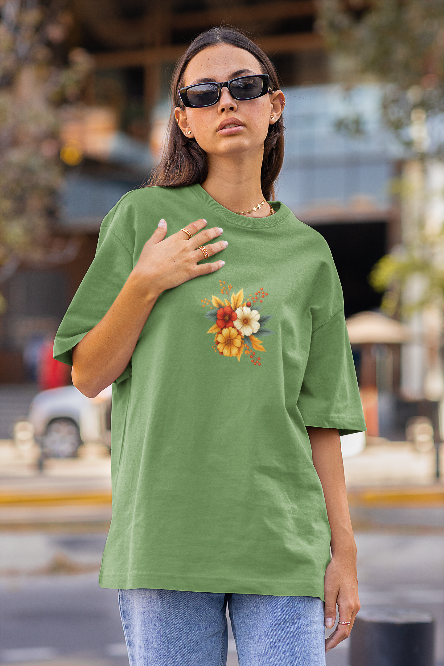 Women's Flower Print