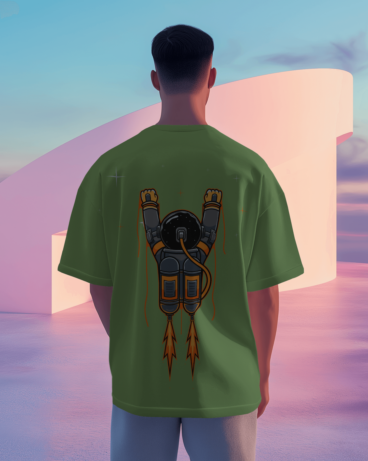 Flying Astronaut