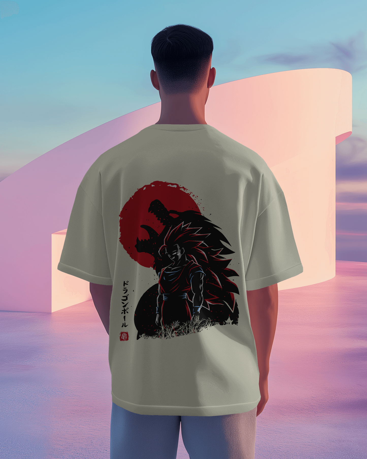Men's Goku Dragon Anime