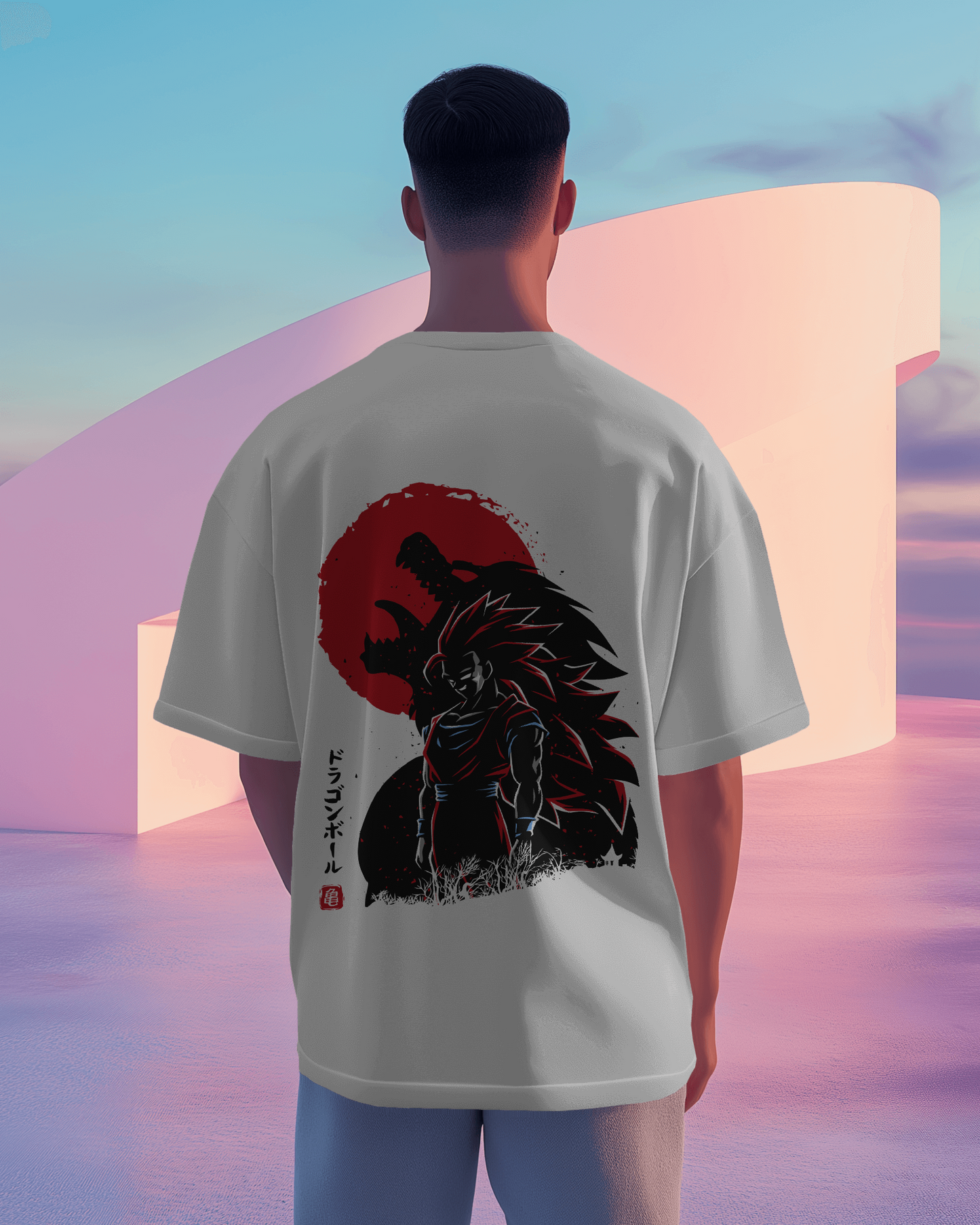 Men's Goku Dragon Anime