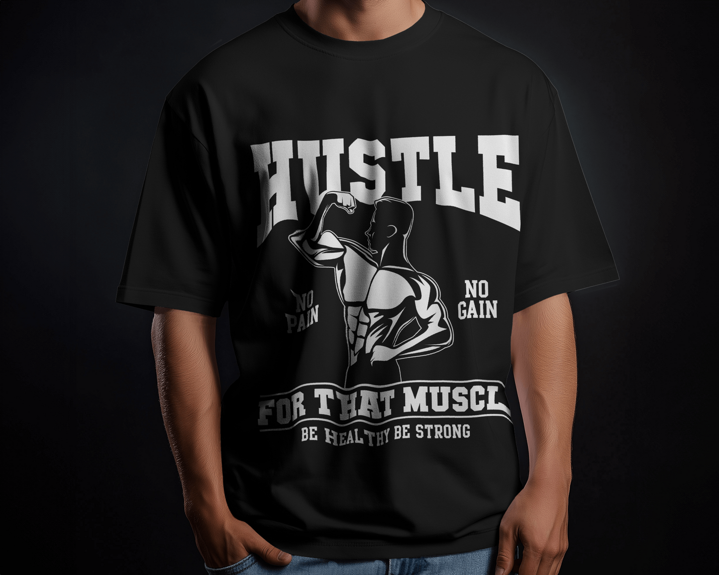 Men's Hustle For That Muscle