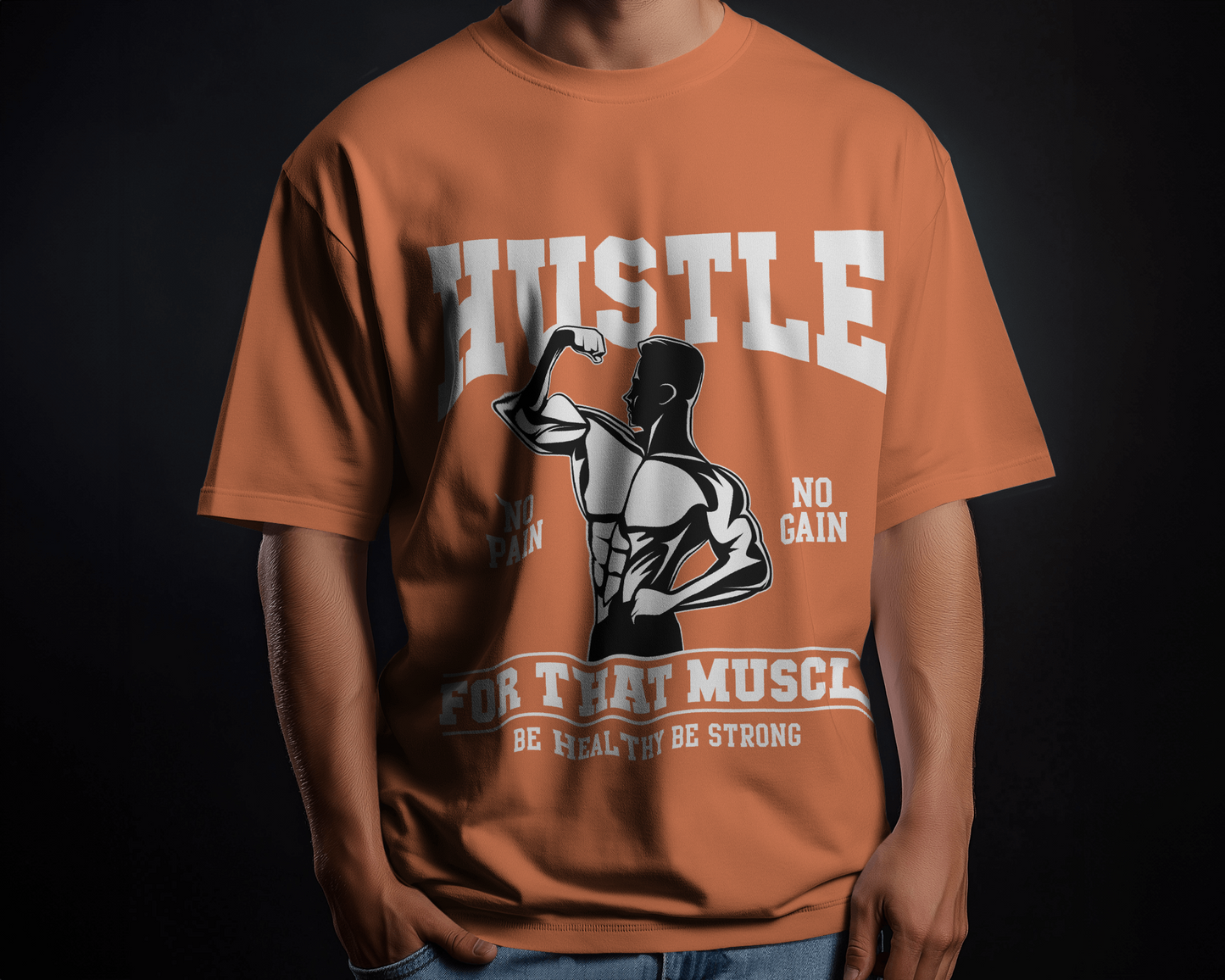 Men's Hustle For That Muscle