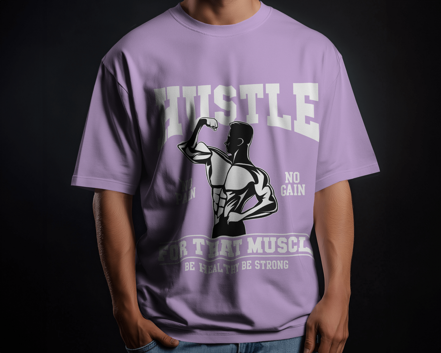 Men's Hustle For That Muscle