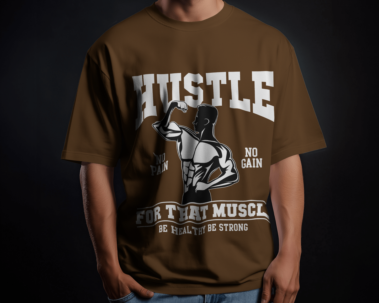 Men's Hustle For That Muscle
