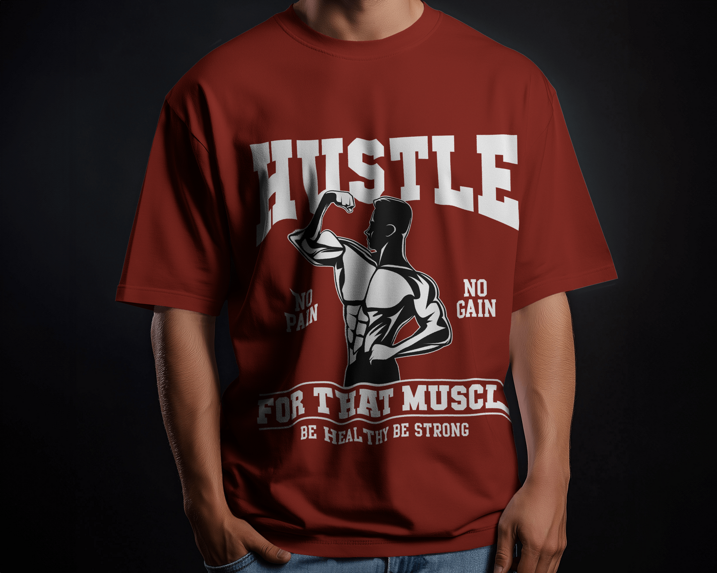 Men's Hustle For That Muscle