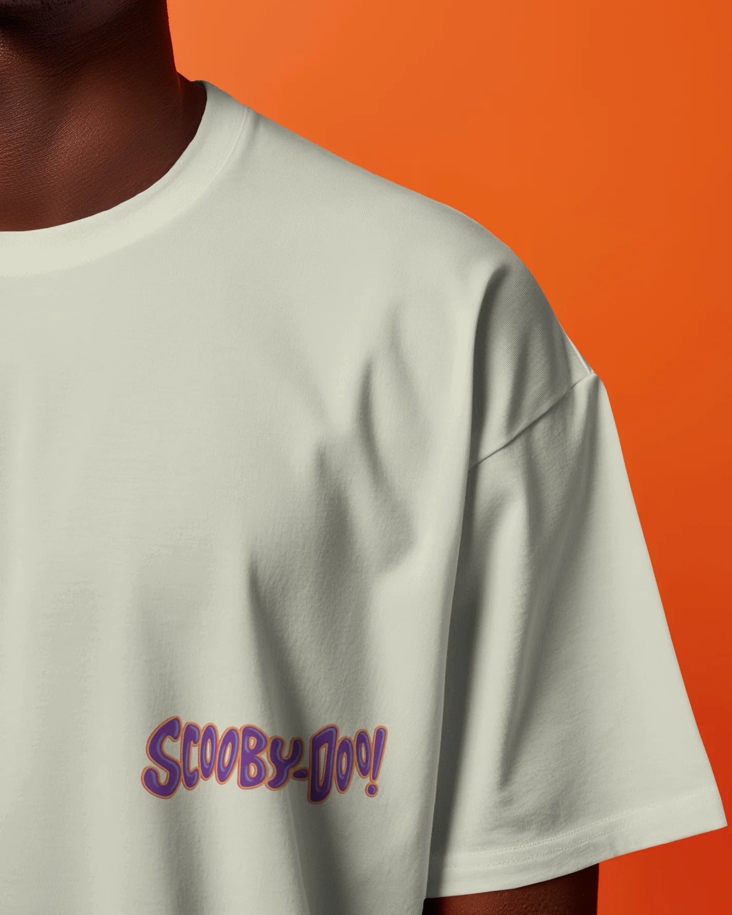 Shaggy & Scooby-Doo Graphic Printed Oversized T-shirt