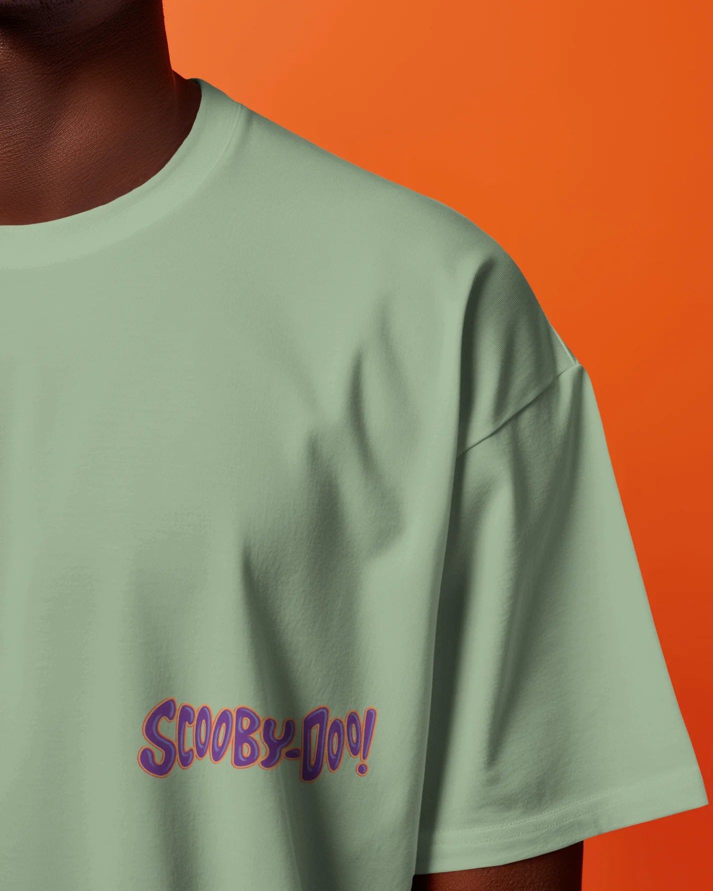 Shaggy & Scooby-Doo Graphic Printed Oversized T-shirt