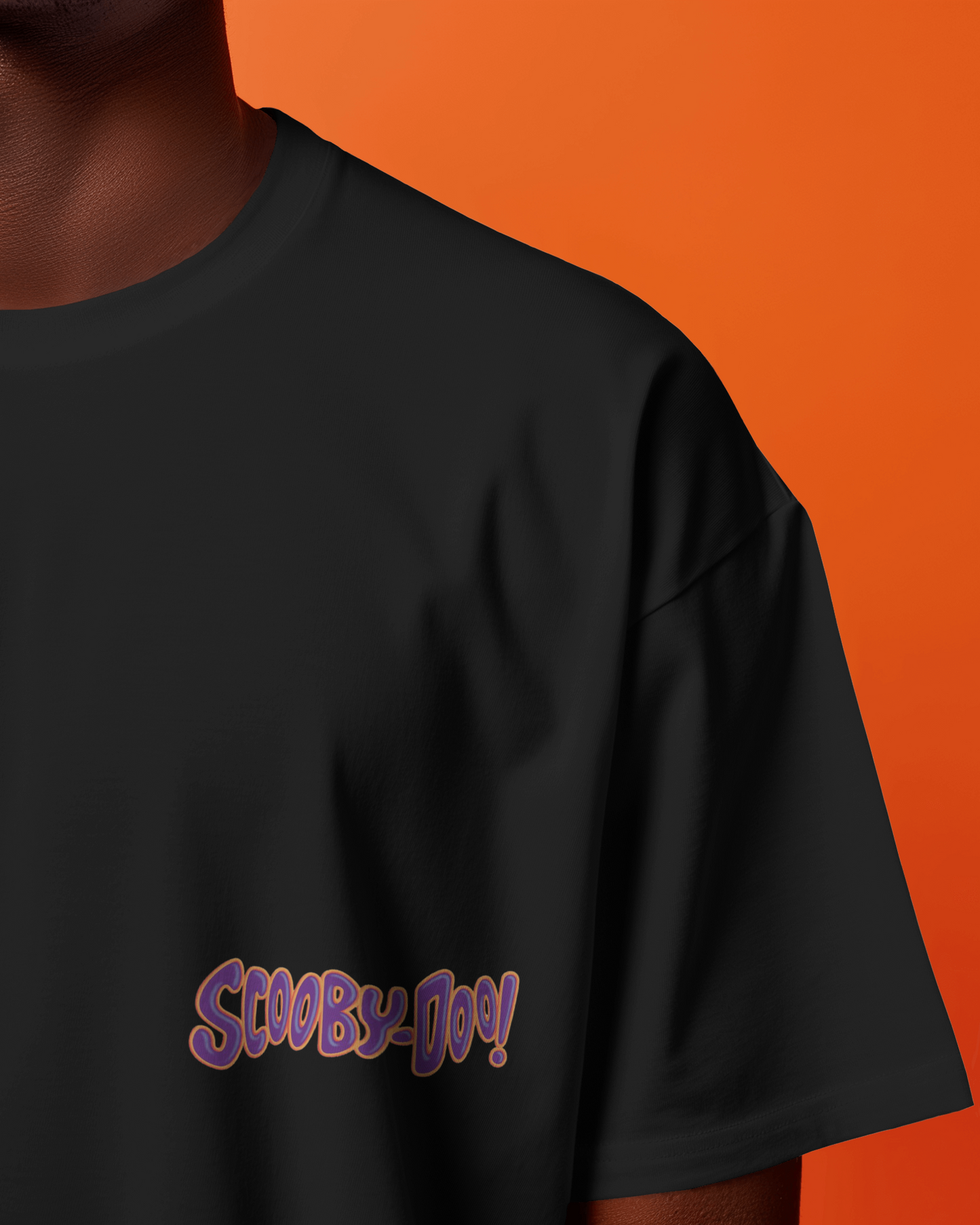 Shaggy & Scooby-Doo Graphic Printed Oversized T-shirt