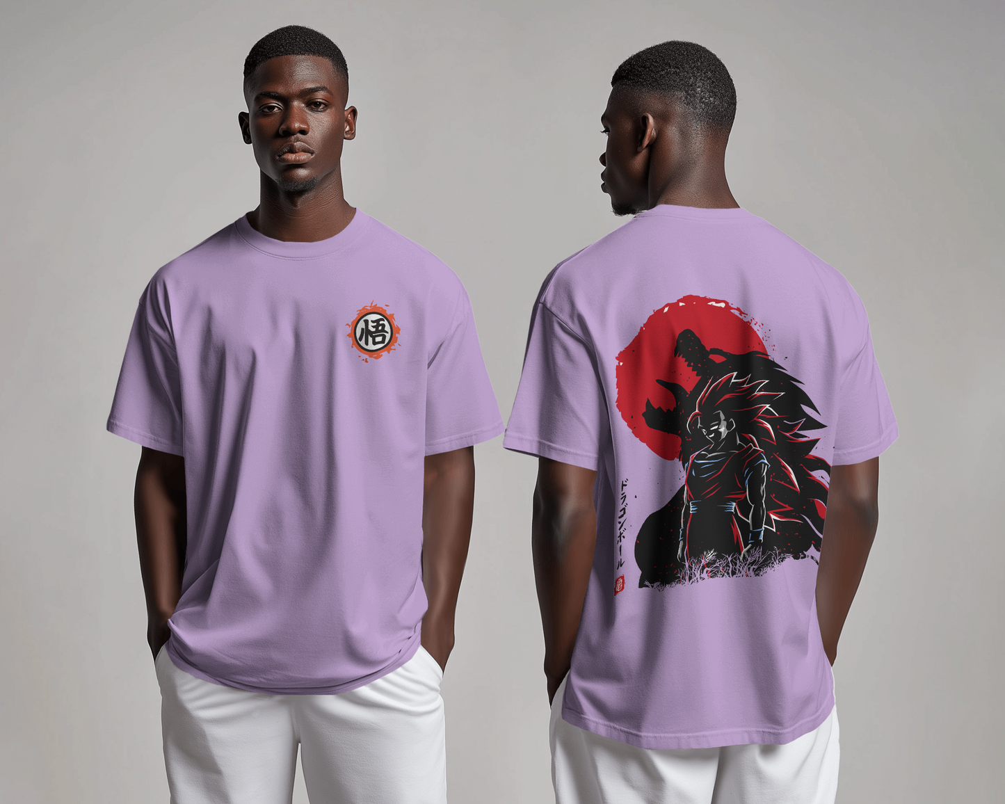 Men's Goku Dragon Anime