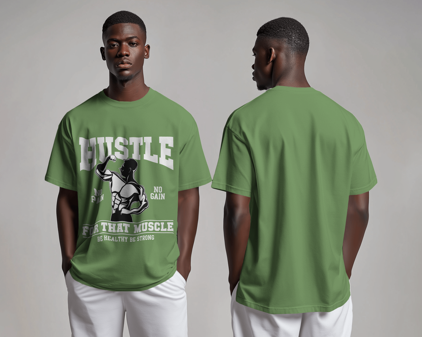 Men's Hustle For That Muscle