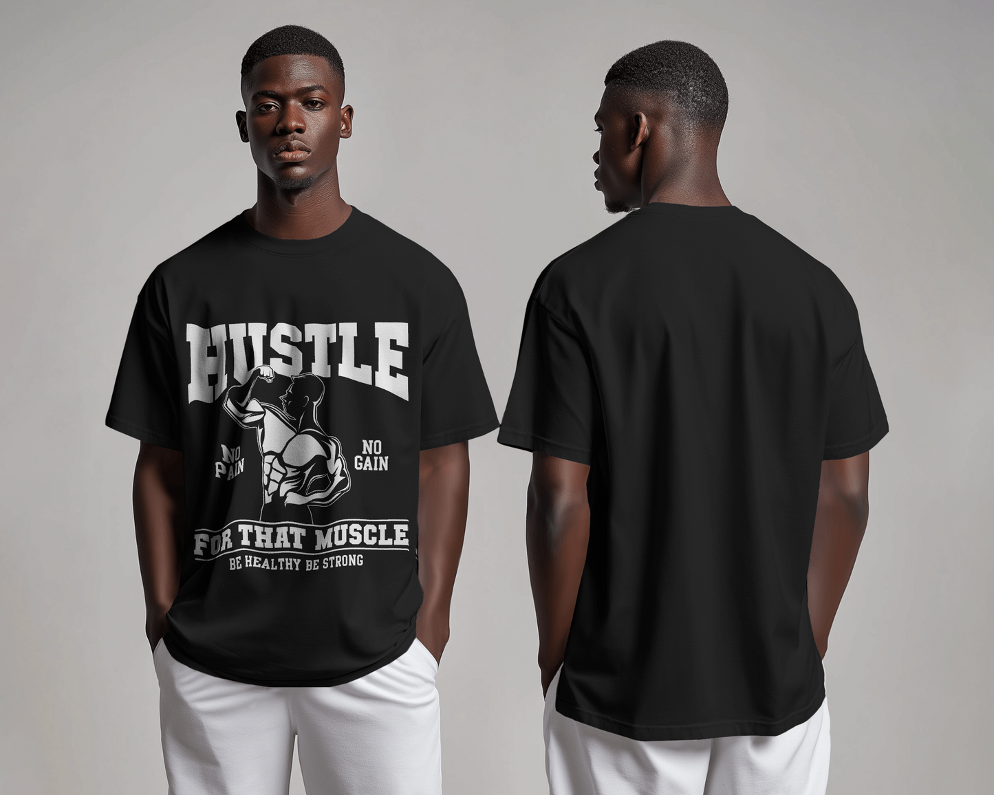 Men's Hustle For That Muscle