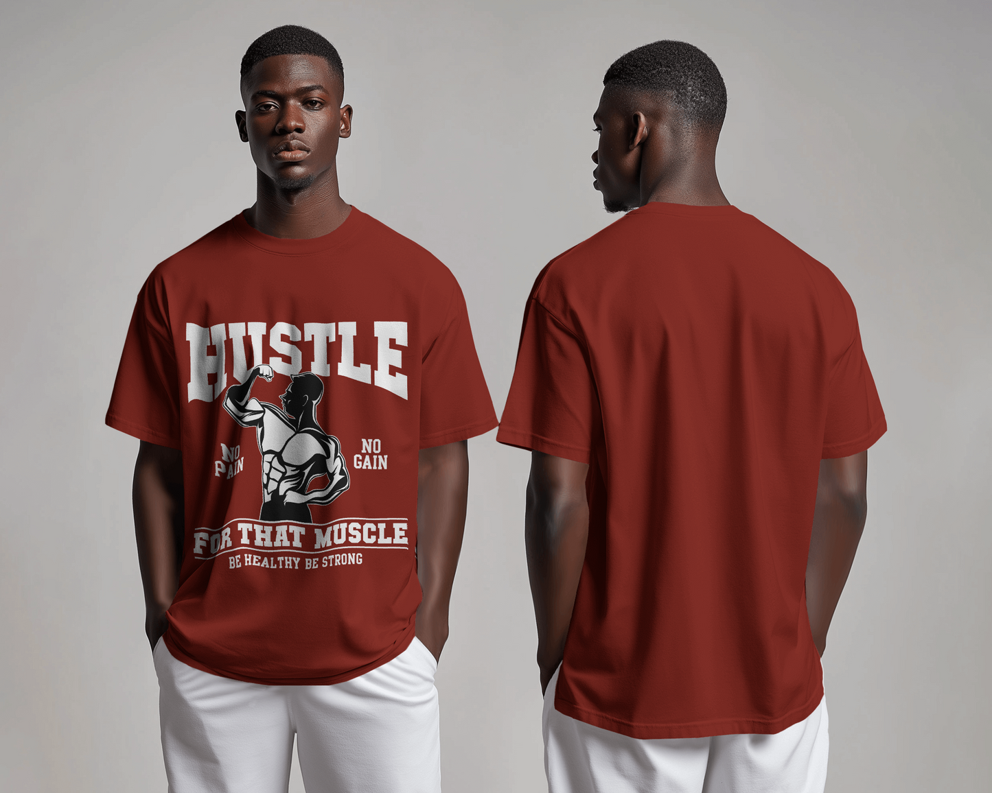 Men's Hustle For That Muscle