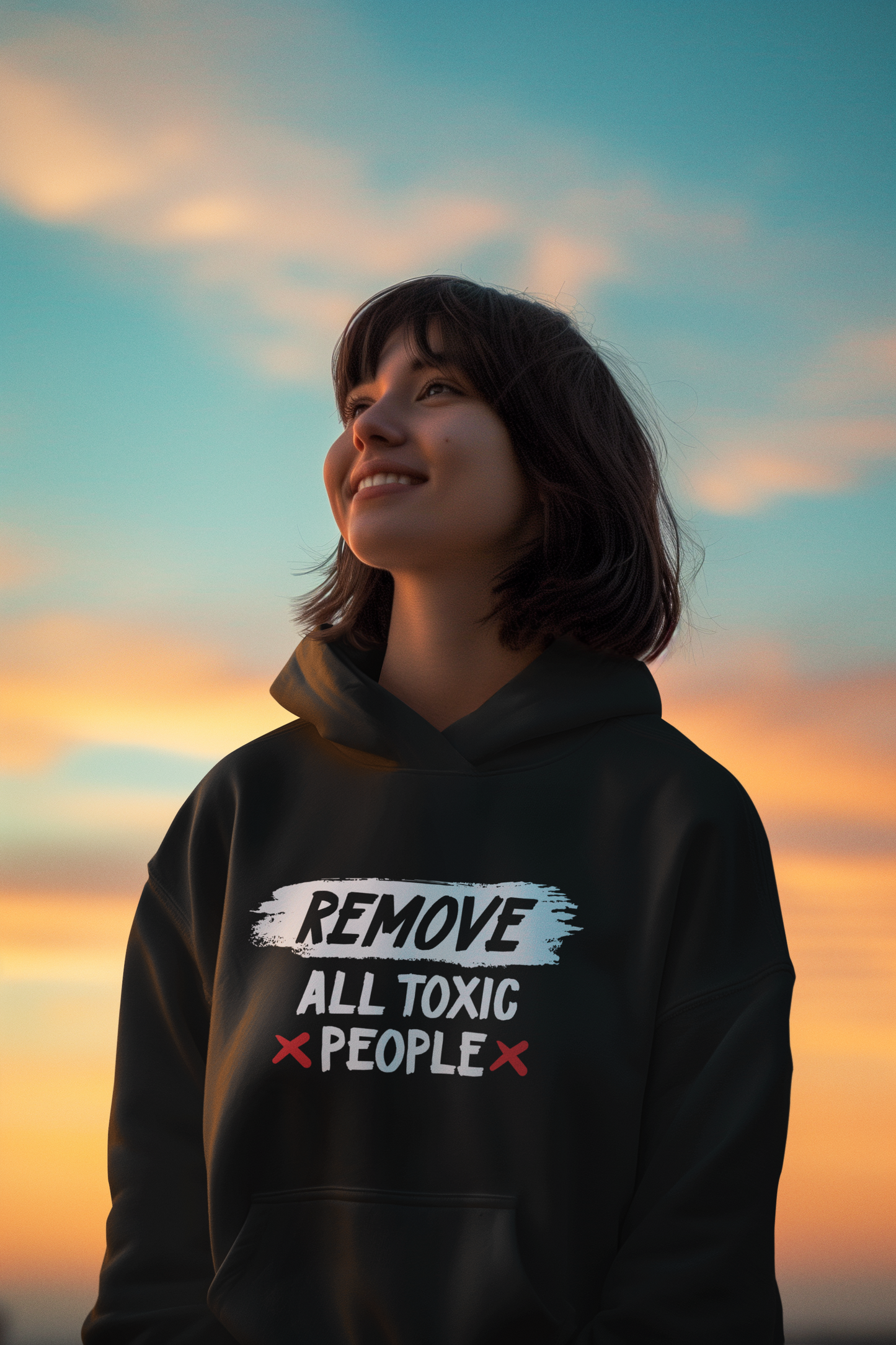 REMOVE ALL TOXIC PEOPLE HOODIE