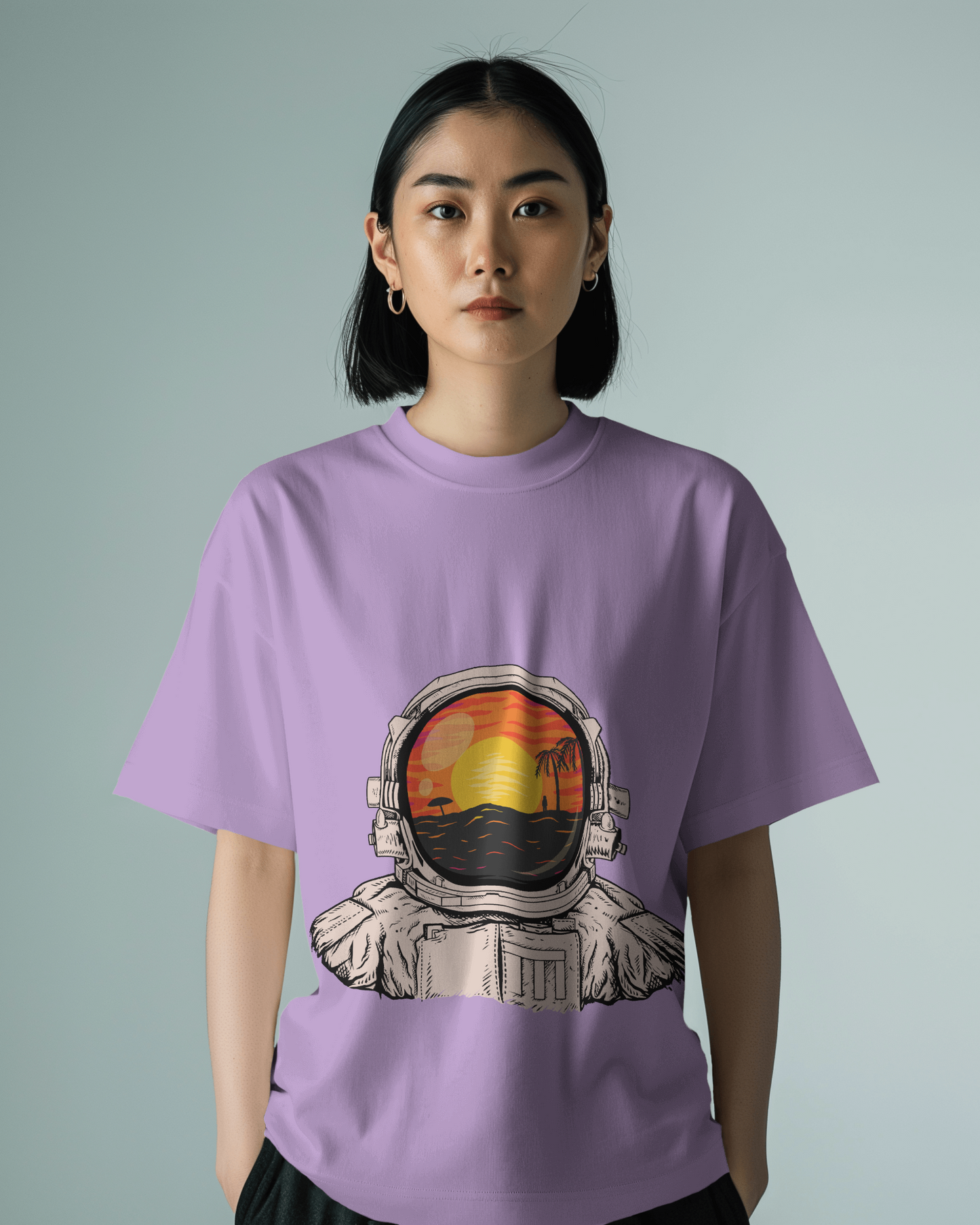 Astronaut X Sunset