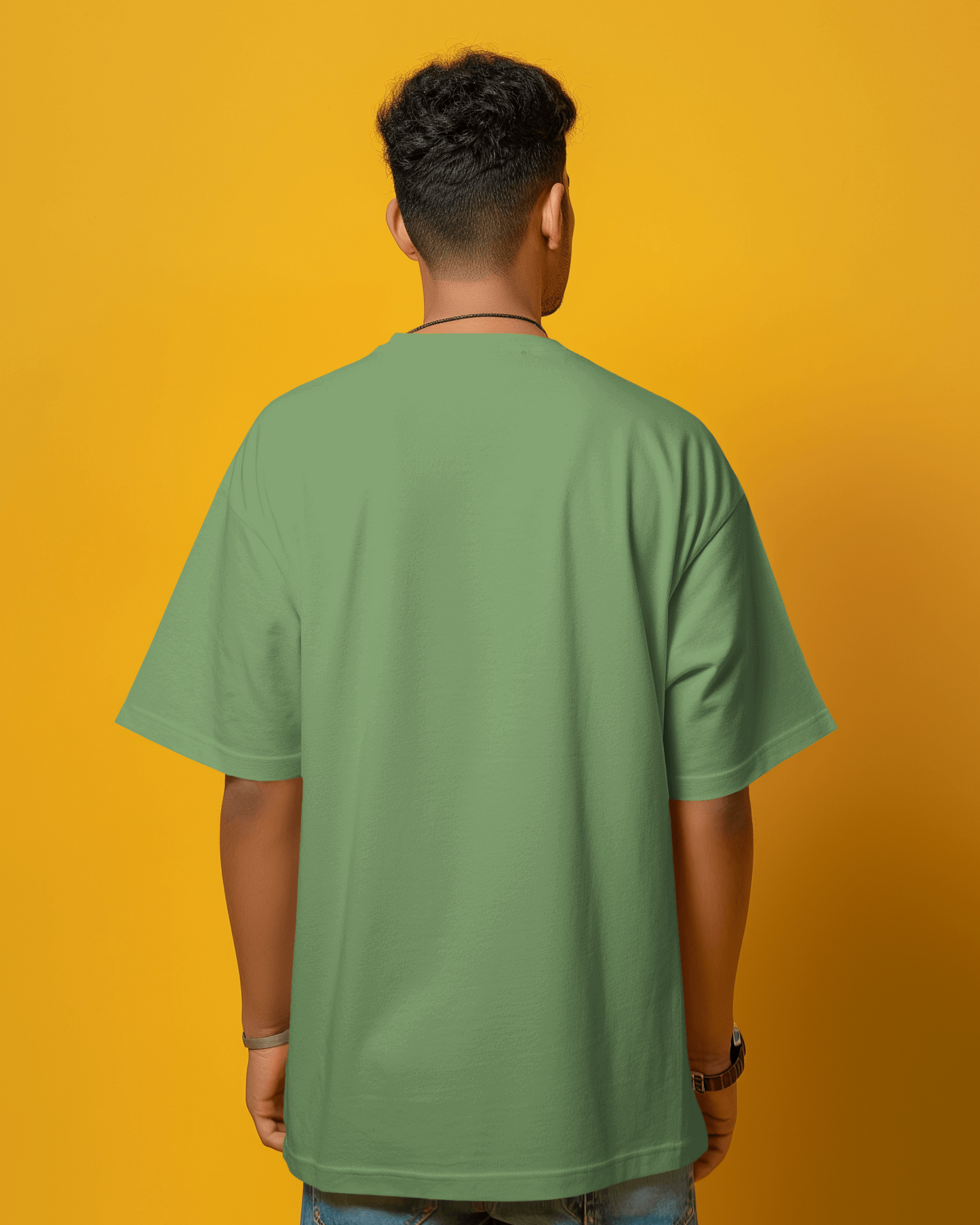 Men's Solid Oversized Shinker T-shirt