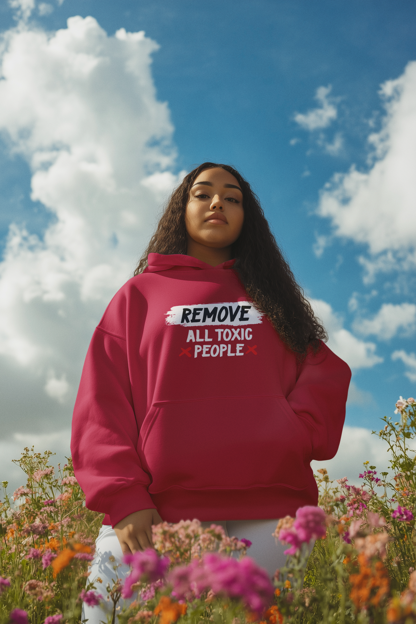 REMOVE ALL TOXIC PEOPLE HOODIE