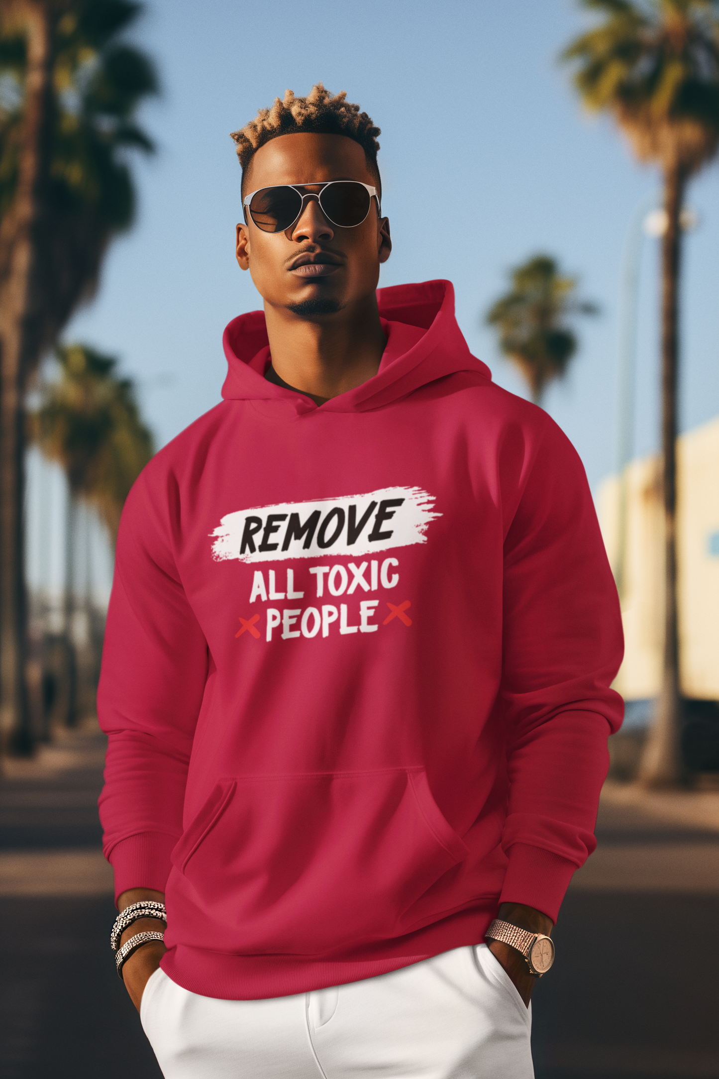 REMOVE ALL TOXIC PEOPLE HOODIE