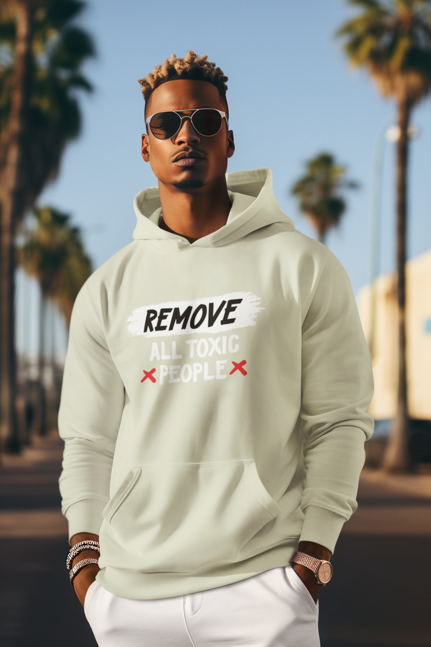 REMOVE ALL TOXIC PEOPLE HOODIE