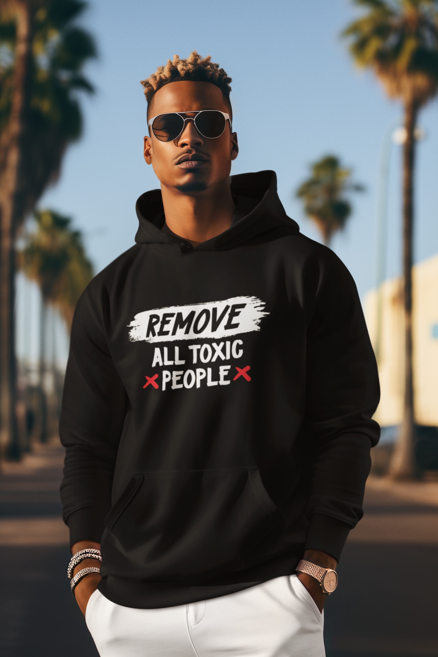 REMOVE ALL TOXIC PEOPLE HOODIE