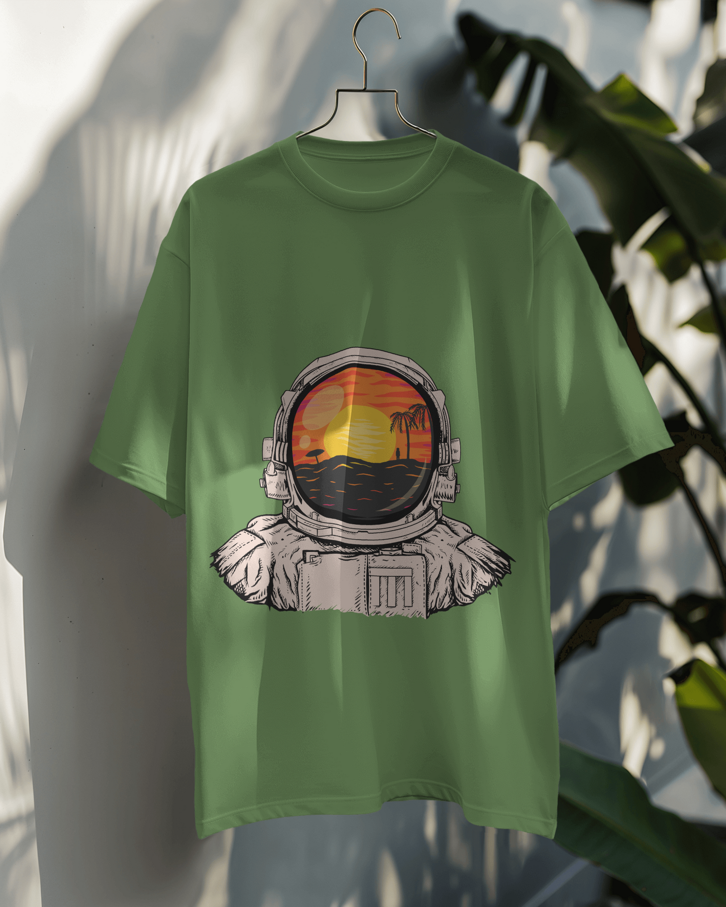 Astronaut X Sunset