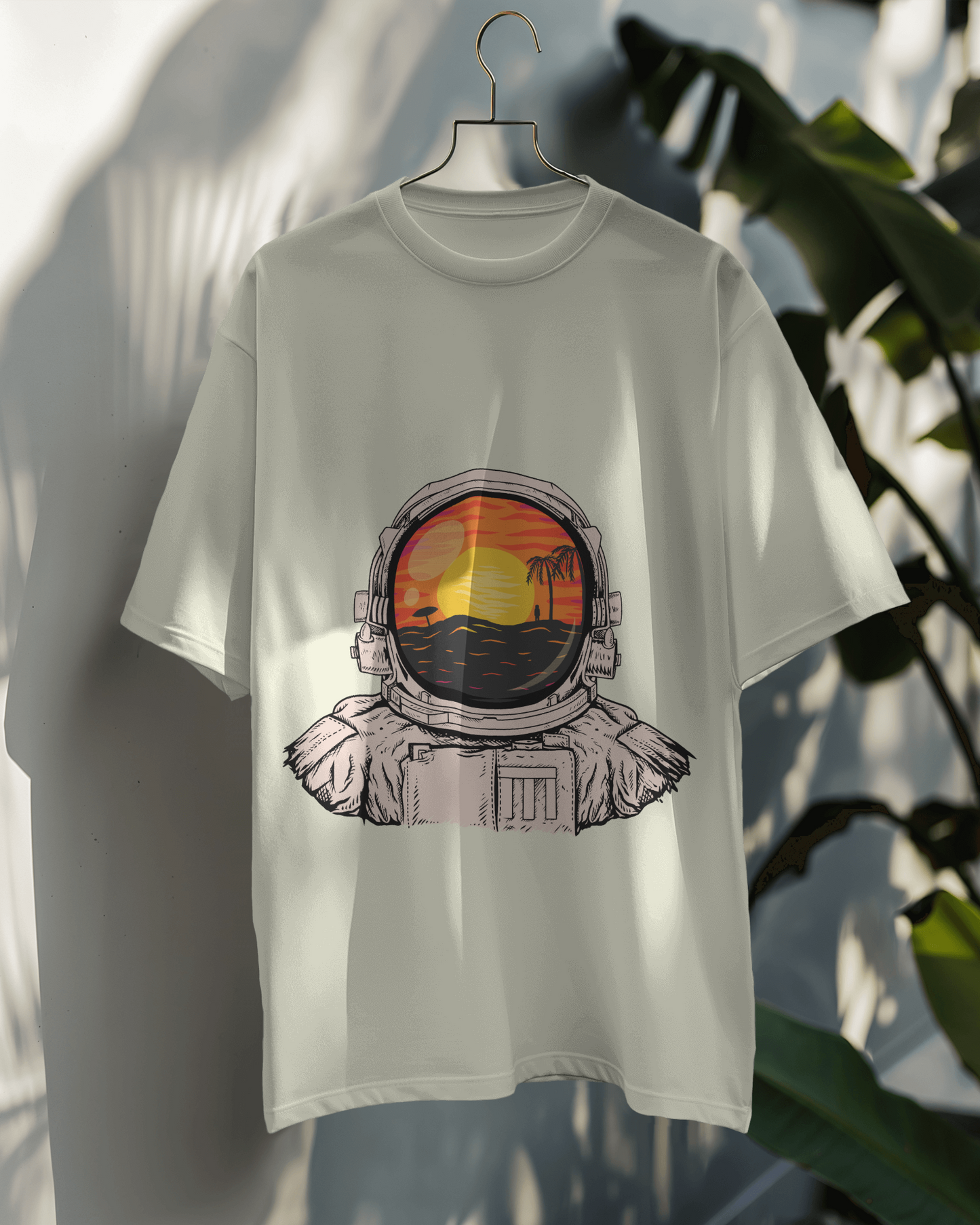 Astronaut X Sunset