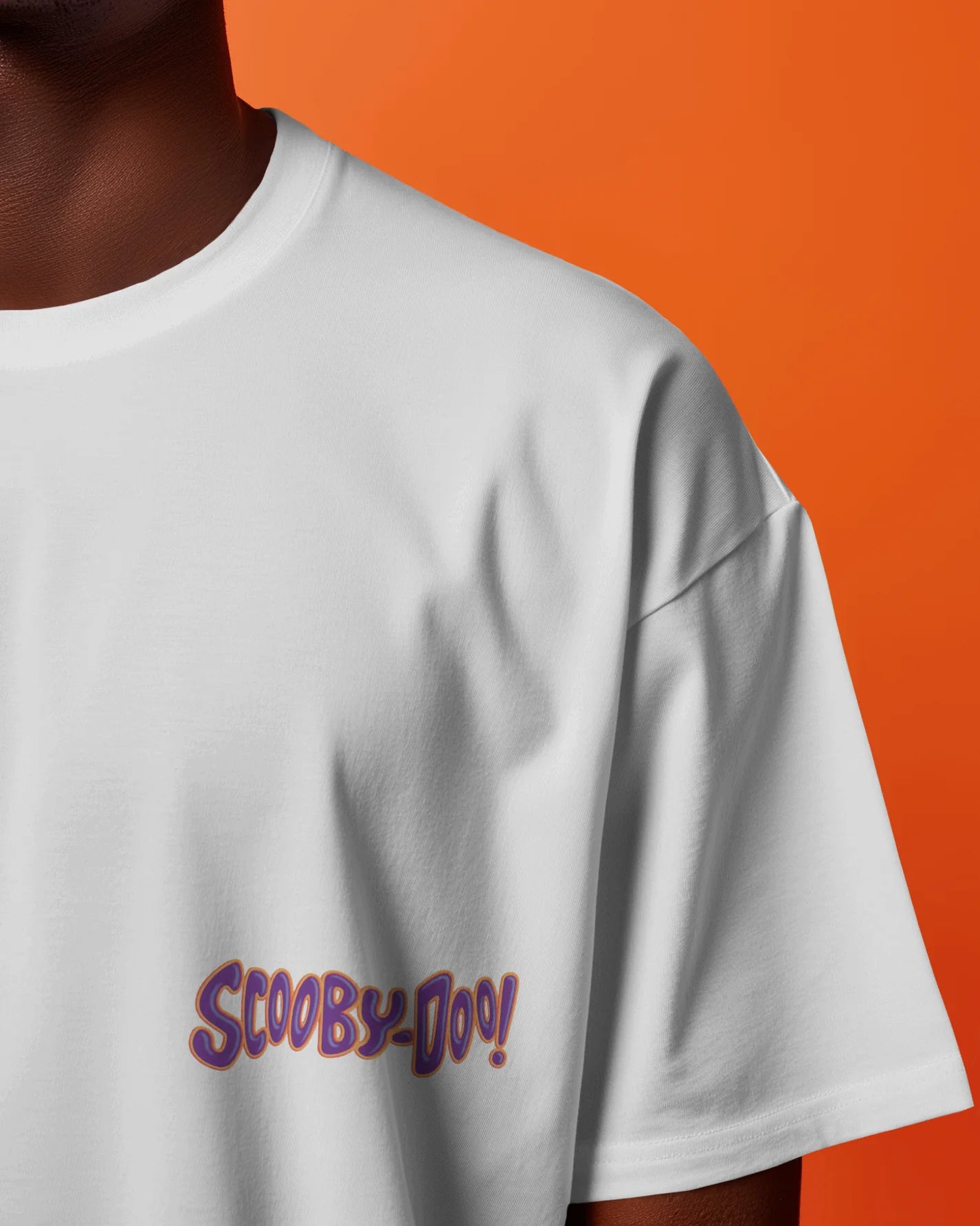 Shaggy & Scooby-Doo Graphic Printed Oversized T-shirt